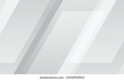 Diseño de fondo gris blanco 3D Shape Backdrop