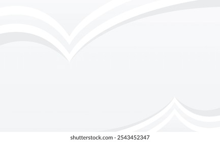 Póster de Anuncio de diseño de fondo gris blanco