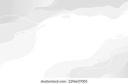 plantilla de diseño de fondo blanco y gris