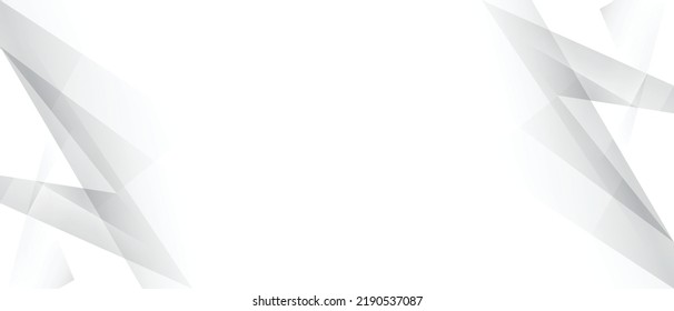 white and grey background. space design concept. Decorative web layout or poster, banner.