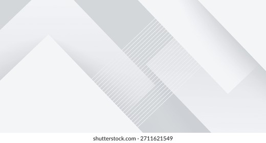 Fundo branco e cinza. conceito de design de espaço. Layout decorativo da web ou cartaz, faixa.