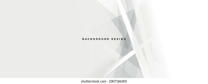 white and grey background template. space design concept. Decorative web layout or poster, banner.