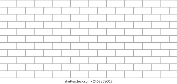 White and grey brick wall background