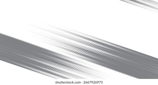 Pincel blanco y gris patrón de coche etiqueta engomada envoltura de Anuncio abstracto líneas deportivas combinación de color blanco y gris grunge pincel patrón racing motorsport diseño.