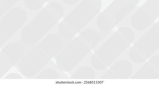 White and grey color gradient background. Abstract white and gray modern square technology concept background. White color technology concept geometric line. EPS vector illustration