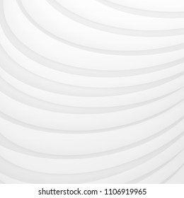 White and grey geometric abstract background vector illustration.