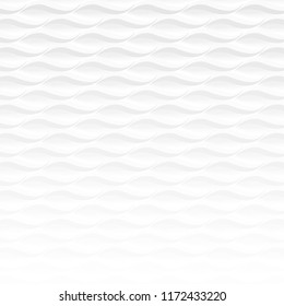 white grey geometric abstract texture soft light backdrop modern, soft white grey geometric wave ripple paper art style for banner advertising, cover book, poster, brochure leaflet background (vector)