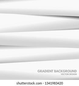 White and grey geometric abstract texture. Vector background in origami style