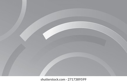 Weißer und grauer geometrischer Hintergrund. EPS10-Vektor