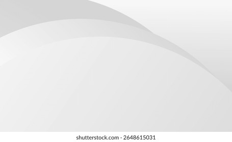 Fondo de Formas geométricas blancas y grises. Onda de sonido dinámica. Elemento de diseño. Ilustración vectorial
