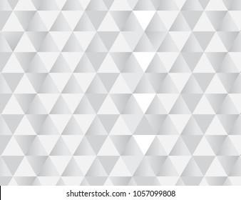 White grey geometric texture. Vector background