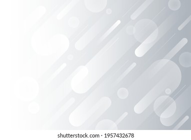 White and grey gradation geometric background. Template for style design. Vector illustration. Used transparency layers of background. You can use for cover brochure template, poster, banner