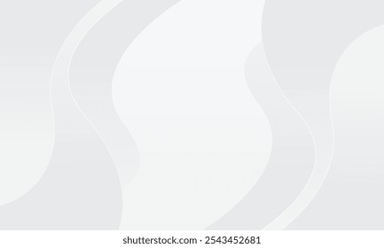 Anuncio de diseño de fondo degradado gris blanco 