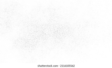 Fondo Dotado De Medio Tono Blanco Y Gris. Resumen del patrón retro circular. Fondo del estilo de arte pop. Explosión plateada De Confetti. Imagen Generada Digitalmente. Ilustración De Vectores, Eps 10.  