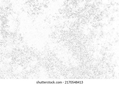 White And Grey Halftone Dotted Backdrop. Abstract Polka Dots Pattern. Pop Art Style Background. Silver Explosion Of Confetti. Digitally Generated Image. Vector Illustration, Eps 10.  
