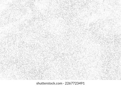 Fondo Dotado De Medio Tono Blanco Y Gris. Resumen del patrón de puntos de Polka. Fondo del estilo de arte pop. Explosión plateada De Confetti. Imagen Generada Digitalmente. Ilustración De Vectores, Eps 10.  