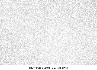 Fondo Dotado De Medio Tono Blanco Y Gris. Resumen del patrón de puntos de Polka. Fondo del estilo de arte pop. Explosión plateada De Confetti. Imagen Generada Digitalmente. Ilustración De Vectores, Eps 10.  