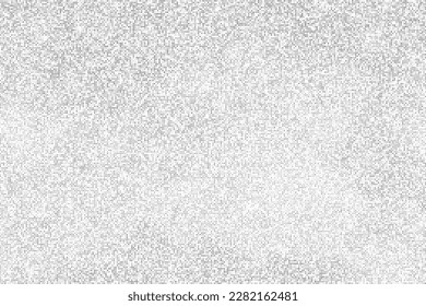 Fondo Dotado De Medio Tono Blanco Y Gris. Resumen del patrón de puntos de Polka. Fondo del estilo de arte pop. Explosión plateada De Confetti. Imagen Generada Digitalmente. Ilustración De Vectores, Eps 10.  