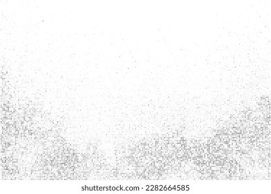 White And Grey Halftone Dotted Backdrop. Abstract Polka Dots Pattern. Pop Art Style Background. Silver Explosion Of Confetti. Digitally Generated Image. Vector Illustration, Eps 10.  