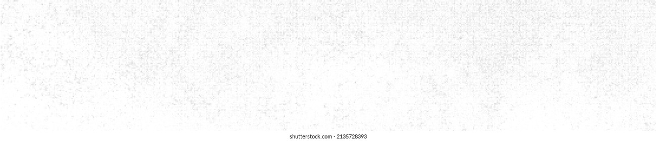 White And Grey Halftone Dotted. Panoramic Background. Abstract Polka Dots Pattern. Pop Art Style Backdrop. Wide Horizontal Long Banner. Vector Illustration, Eps 10. 