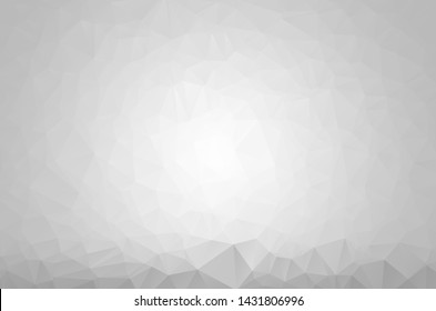 White Grey Low poly crystal background. Polygon design pattern. environment green Low poly vector illustration, low polygon background.