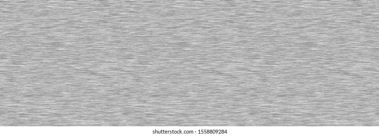 White Grey Marl Heather Border Texture Background. Faux Cotton Fabric with Vertical T Shirt Stripe. Vector Pattern Design. Light Gray Melange Space Dye Edging Trim for Textile Effect. Vector EPS 10