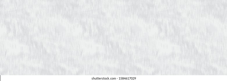 White Grey Marl Heather Texture Banner Background. Faux Cotton Border with T Shirt Style. Vector Pattern Design. Salt and Pepper Gray Melange Edging Space Dye for Textile Effect. Vector EPS 10