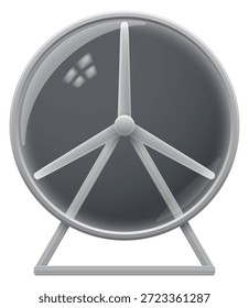 A white and grey object with a propeller on top