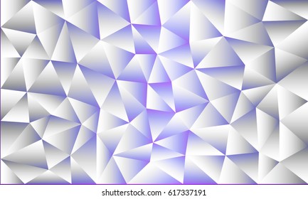 White, grey, purple Crystal Triangles Vector texture wallpaper