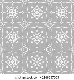 Fondo de Seamless blanco y gris. Diseño de patrones geométricos. Estilo sencillo y mínimo ideal para tapiz, fondo, camiseta masculina, moda infantil, bolso.