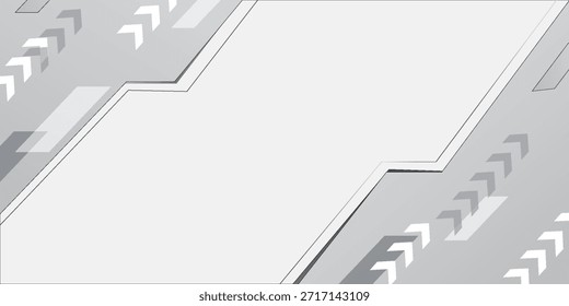 Fundo brilhante branco e cinza do movimento da tecnologia. Design vetorial.