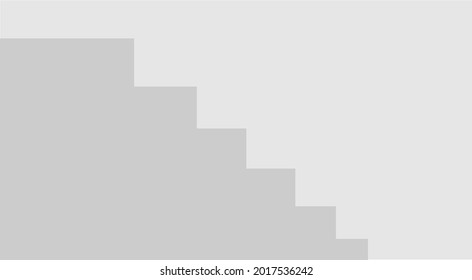 White and Grey Stair Background.