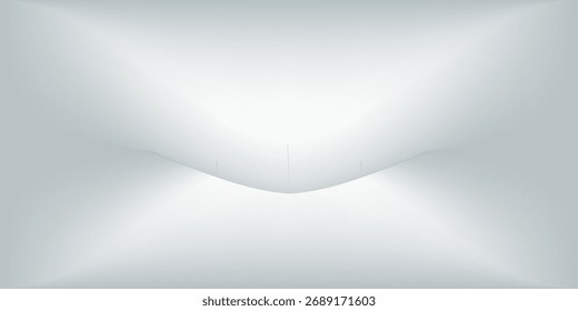 Sala de estudio gris blanco. Limbo de fondo claro. Abstractas fondo de gradiente 3D para la presentación del producto. Mínimo foco de la escena de la pared. Escaparate, exhibición de la promoción. 