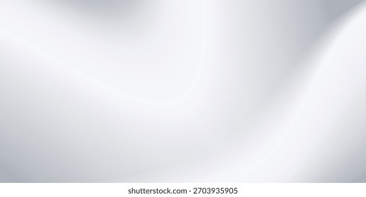 Weiß-graues Studiozimmer. Heller Limbo-Hintergrund. Abstrakter 3D-Farbverlauf für die Produktpräsentation. moderne Illustration.