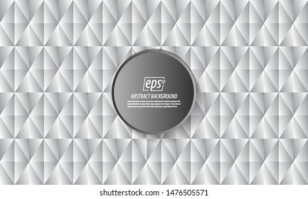 White and grey style pattern background. Pattern texture. Vector background