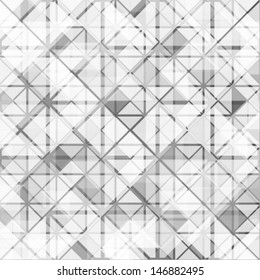 white and grey triangles, geometric textured abstract background