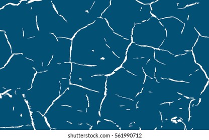 white grid. abstract mesh. lightning. blue background. grunge texture. vector illustration