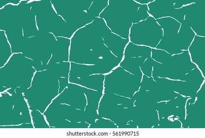 white grid. abstract mesh. lightning. green background. grunge texture. vector illustration