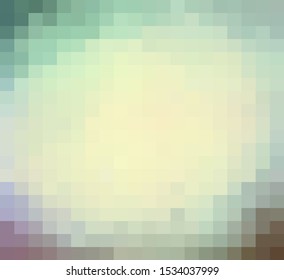 White Grid Mosaic Background, Creative Design Templates. abstract colorful gradient rectangles check . Background of squares Different pixel pattern shades.