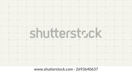 White grid paper background. Blueprint base, notebook sheets, paper for school notes. Background with grid
