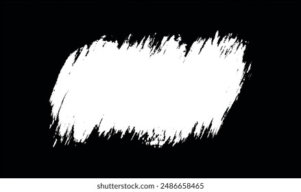 White grunge banner vector abstract design