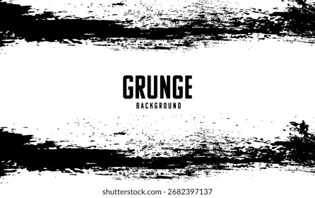White Grunge on Black Background for Overlay texture abstract grunge background