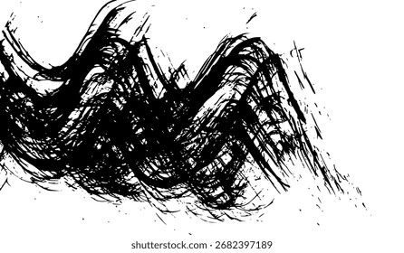 White Grunge on Black Background for Overlay texture abstract grunge background