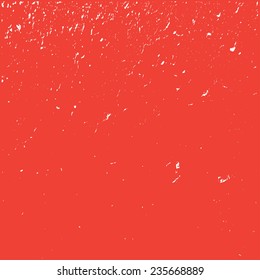 White grunge on red background