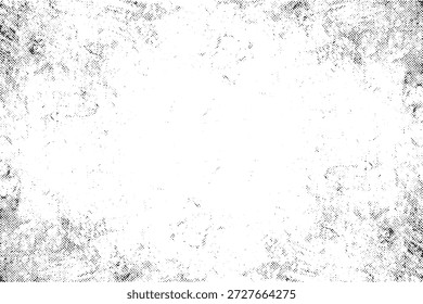 Fondo blanco del marco de la textura del grunge con los bordes ásperos y el ruido angustiado para el diseño