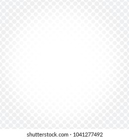 White halftone background, White dotted vector 