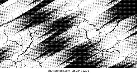white halftone dots black color pattern gradient grunge texture background. Dot pop art comic sport style vector illustration. Eps10