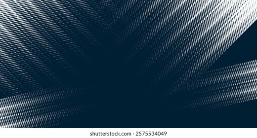 White halftone dots blue color pattern gradient grunge texture background. Dot pop art comic sport style vector illustration. Eps10