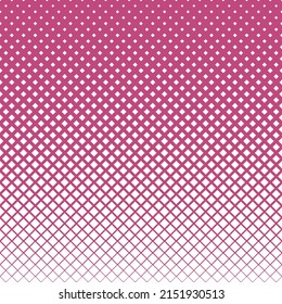 White halftone pattern on red background. Linear halftone backdrop. Isolated vector illustration on red background. Red mosaic pattern.
