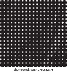 White Halftone Wallpaper. Tiny Gradient Backdrop. Sliver Dots Ink. Abstract Dirty. Comic Element. Vector Point. Grunge Element. Circle Distress. Geometric Pattern.